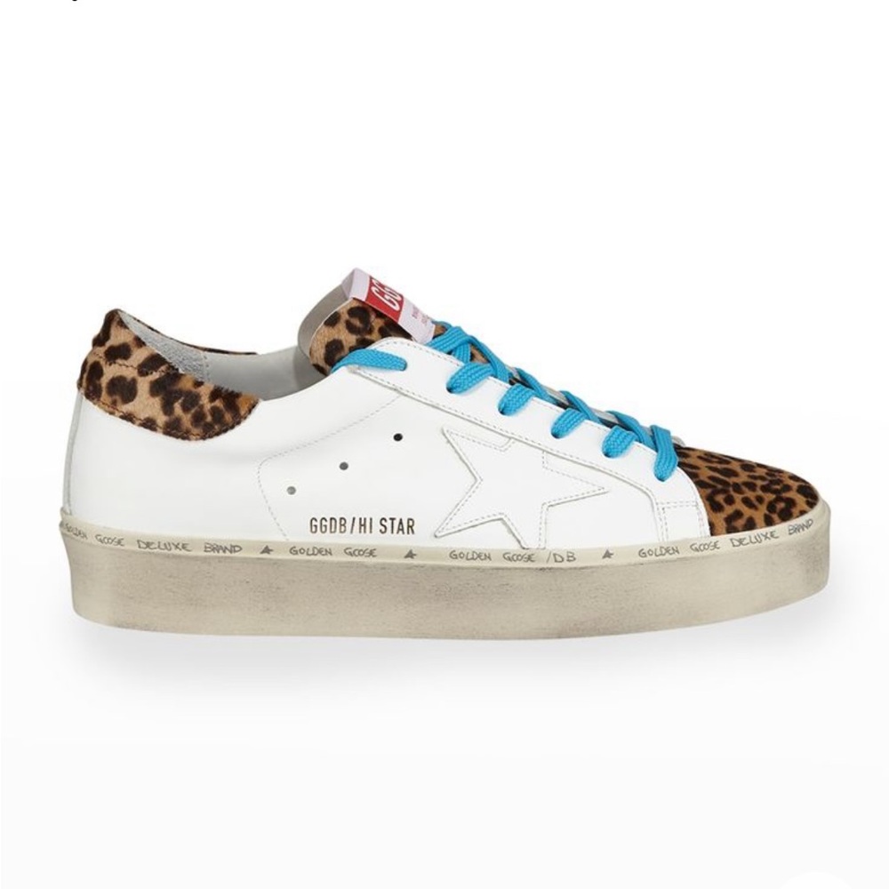 Cheetah print Golden goose